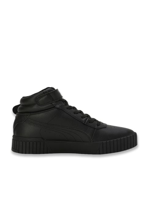 Buy Puma Women's Carina Black Ankle High Sneakers for Women at