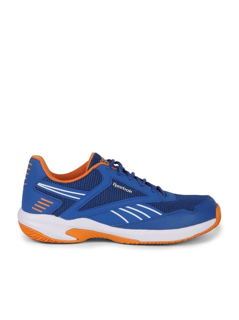 Reebok Men's Cross Court Blue Tennis Shoes