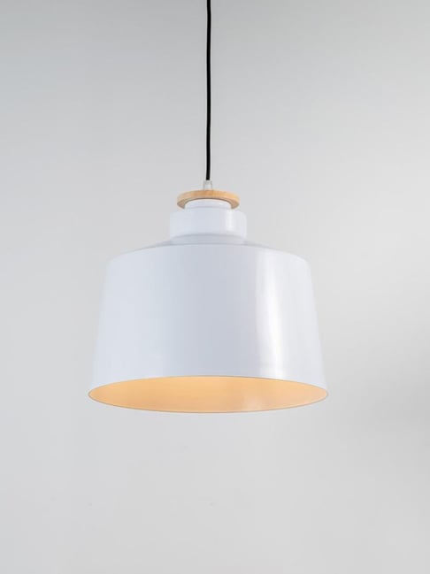 Whispering Homes White Metal Modern Hanging Lamp-picture-12