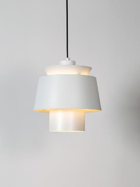 Whispering Homes White Lotta Metal Pendant Light-picture-20