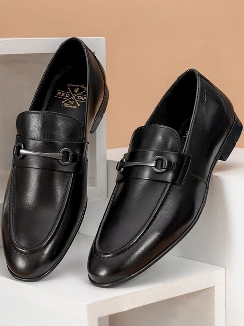Red Tape Men's Black Formal Loafers-picture-19