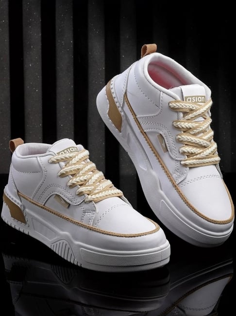 Buy Asian Women's White Sneakers for Women at Best Price Tata CLiQ