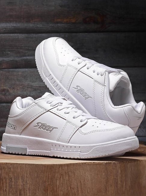 Asian Men's White Casual Sneakers