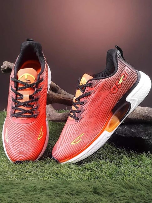 Asian Men's Orange Running Shoes