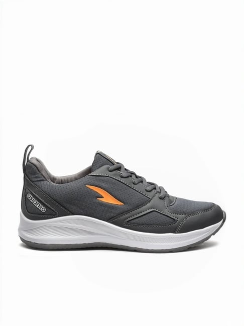 Asian Men's Grey Running Shoes-picture-41