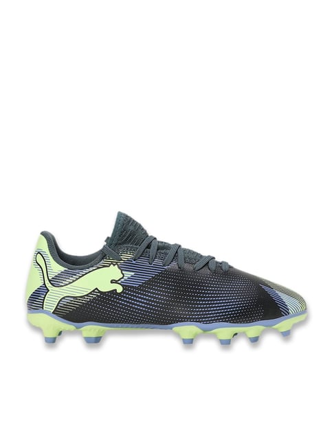 Buy Puma Kids FUTURE PLAY FG/AG Grey Skies Football Shoes for