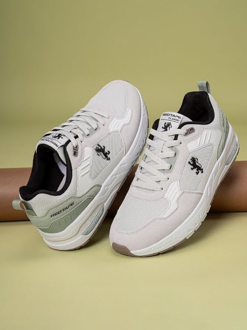 Red Tape Men's Slam Dunk Classics Light Grey Casual Sneakers-picture-26