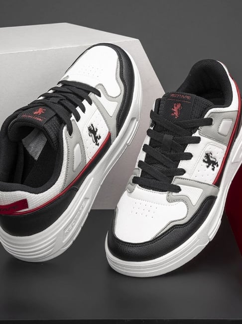 Red Tape Men's Hustle Series Black Casual Sneakers-picture-27