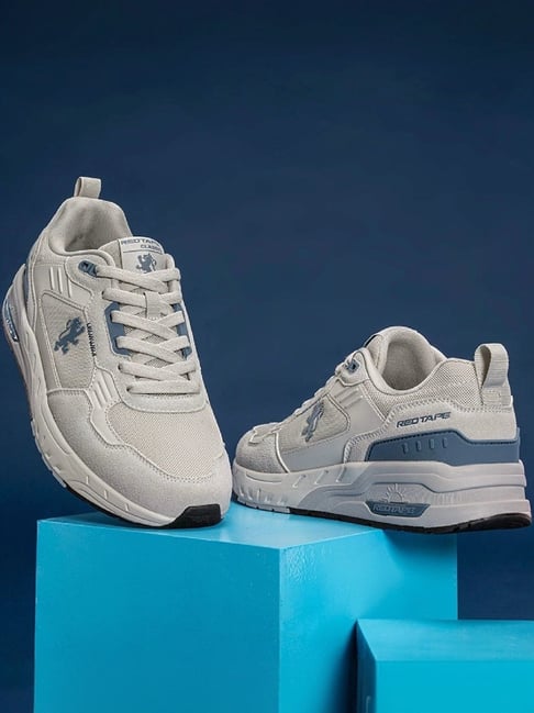 Red Tape Men's Hustle Collection Ash Grey Casual Sneakers-picture-29