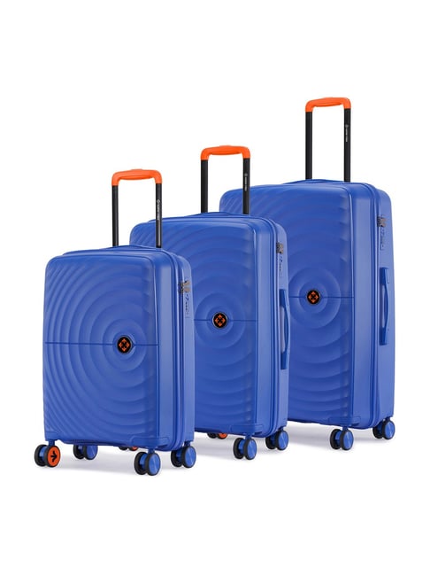 Nasher Miles Seattle Hard Luggage Set of 55, 65 75cm