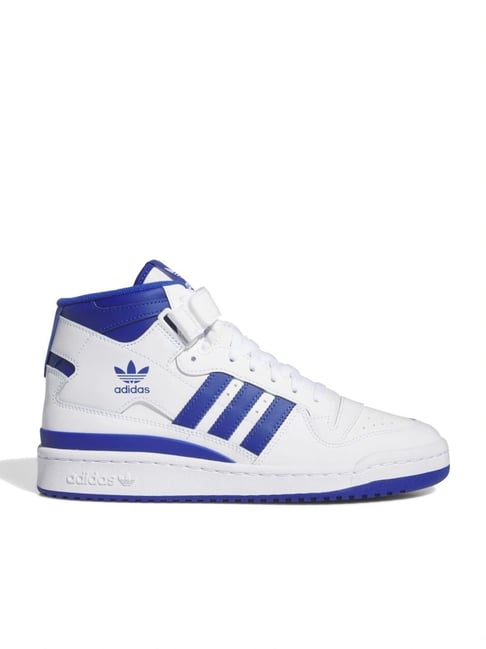 Adidas Originals Men's FORUM White Ankle High Sneakers-picture-25