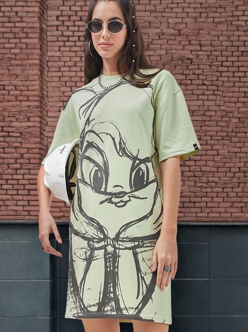 cartoon t shirt dress Alice In Wonderland T-Shirt Dress  Cakeworthy