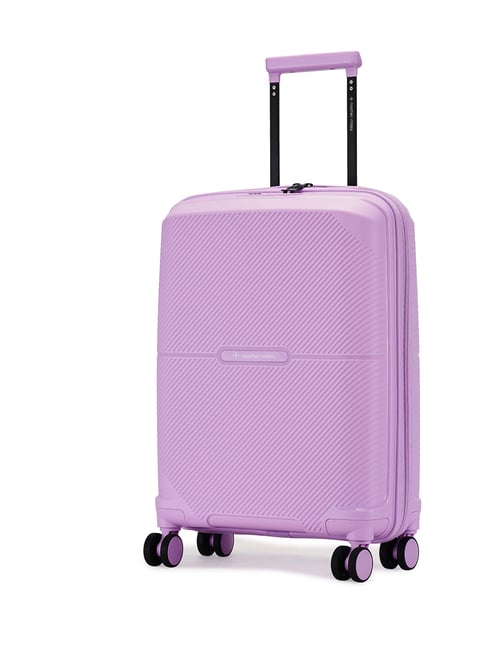 Purple Matalan Cabin Case Cabin Luggage Purple Hard Case Luggage