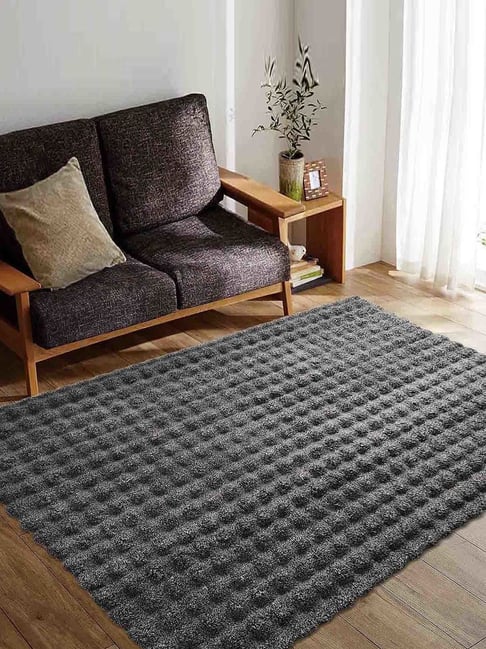 Obsessions Charcoal Solid Carpet - Medium-picture-10