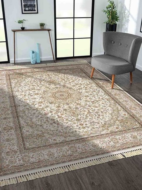 Obsessions Cream & Beige Classical Carpet - Large