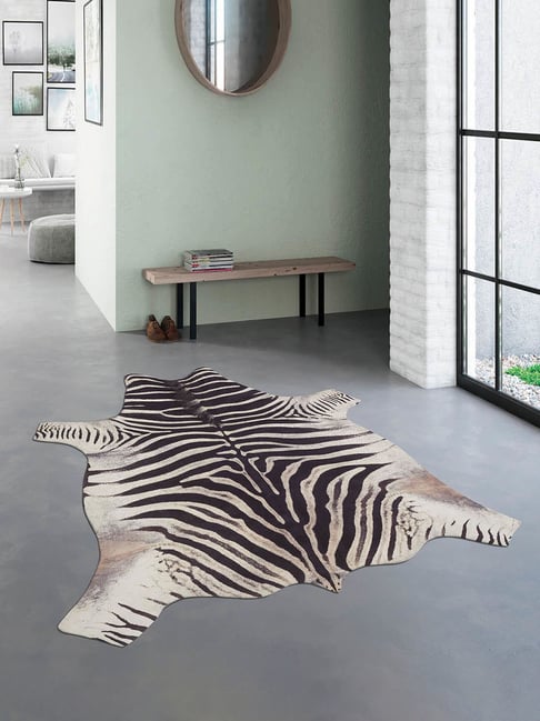 Obsessions Charcoal Abstract Carpet - Medium