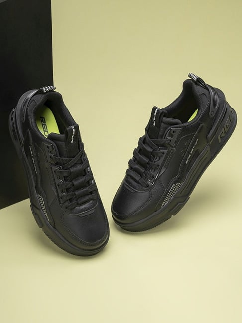 Buy Red Tape Women's Hustle Series Black Sneakers for Women at