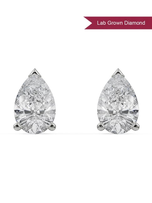 Alhudapk Com 18 Carat Gold Diamond Earrings Carat Diamond Earrings