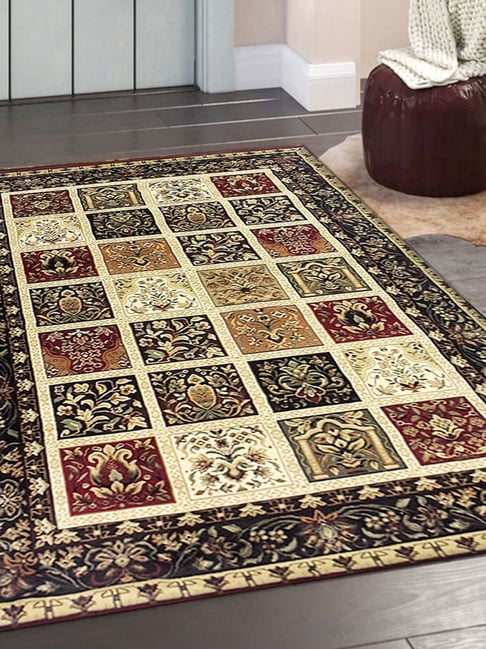 Obsessions Multi Traditional Polypropylene Carpet - Medium-picture-38