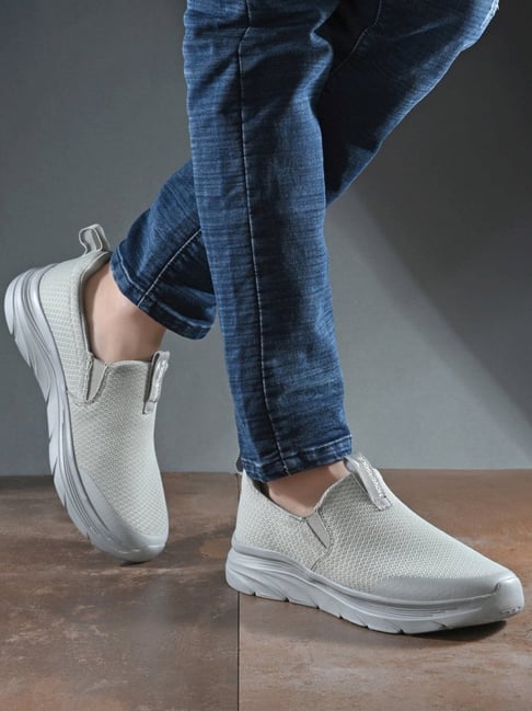 Buy Hoversole Men's URBANA Grey Walking Shoes for Men at Best