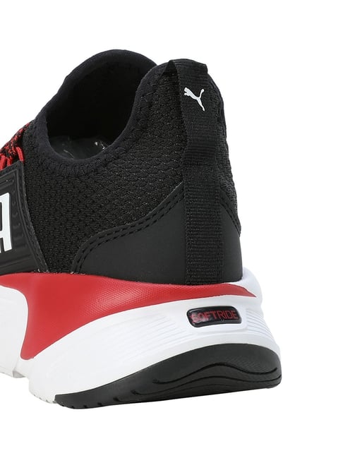 Buy Puma Kids Softride Premier Black Red Running Shoes for Boys