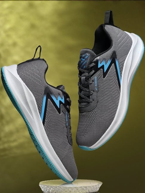 Asian Men's Grey Running Shoes-picture-34