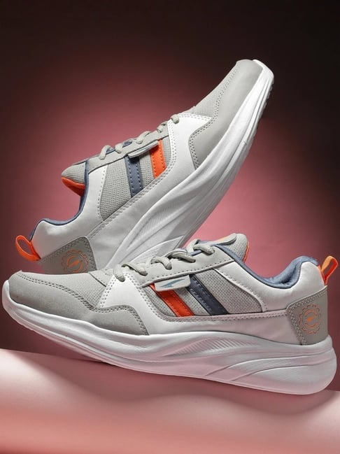 Asian Men's Grey Running Shoes