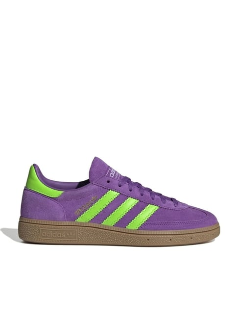Adidas Originals Women's HANDBALL SPEZIAL Purple Sneakers-image-6