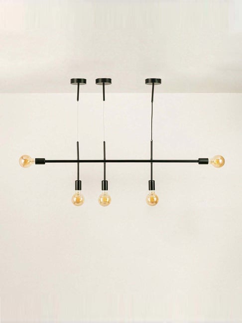Whispering Homes Zeus 5-Light Chandelier - Black
