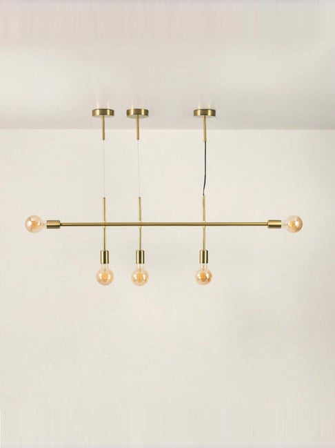 Whispering Homes Zeus 5-Light Chandelier - Gold