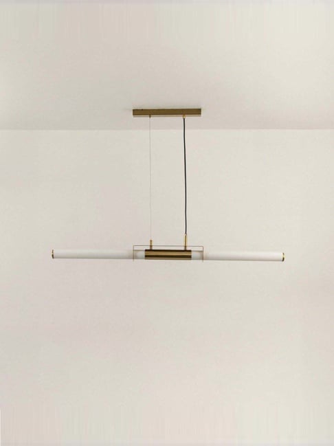 Whispering Homes Raul Tube Linear Light - Gold