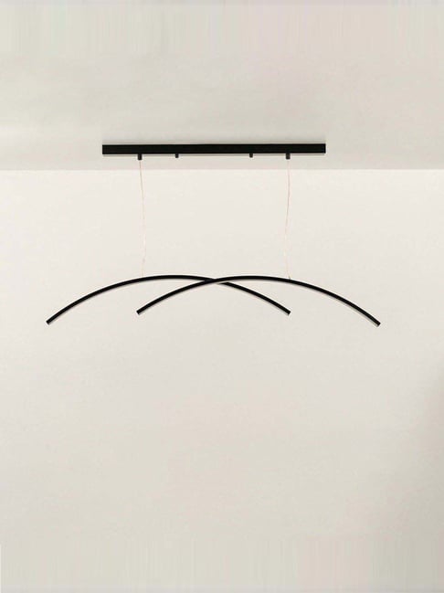 Whispering Homes Arche 2-Light Chandelier - Black