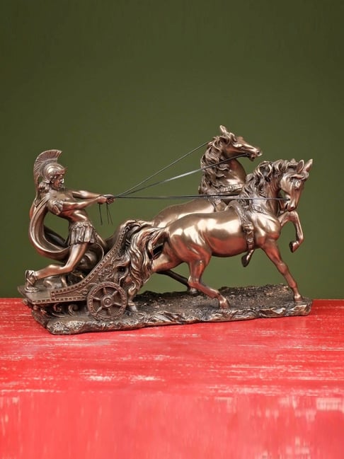 Buy Ekaa Handicrafts Multicolour Roman Gladiator Chariot for Home