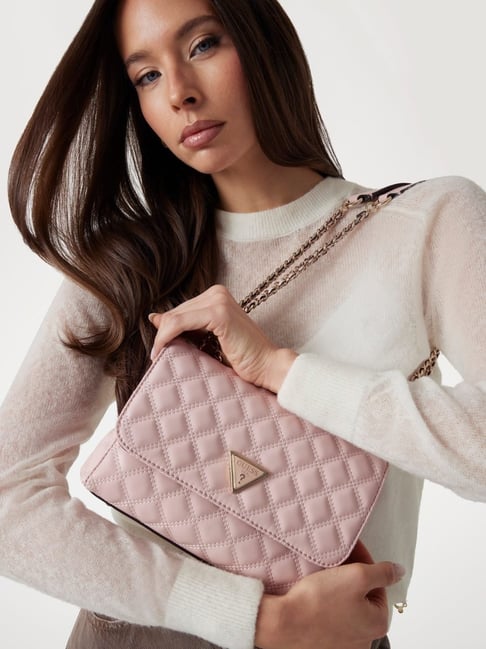 Guess Pink Women Crossbody Bag