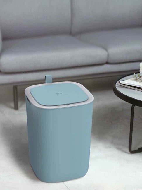 OBSESSIONS Blue PVC Sensor Dustbin for Home & Kitchen (12 L)