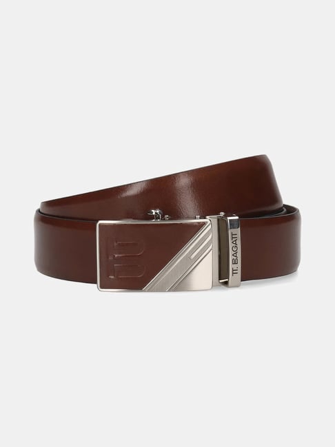 BAGATT Nash Brown Leather Casual Belt-picture-27