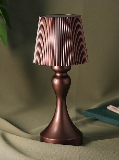 Buy Art street Brown Wireless& Touch Control Ambient Table Light