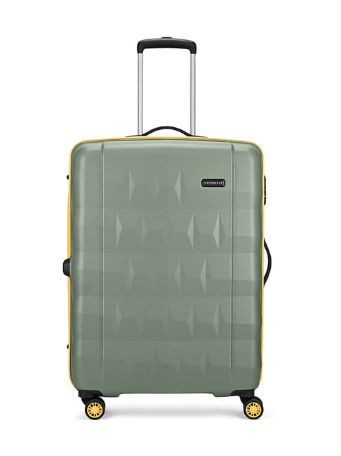 Aristocrat Thyme Green Comet Medium Hard Checked Luggage