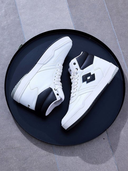 Buy Lotto Men's Sneakers for Men's White Black Sneakers at Best