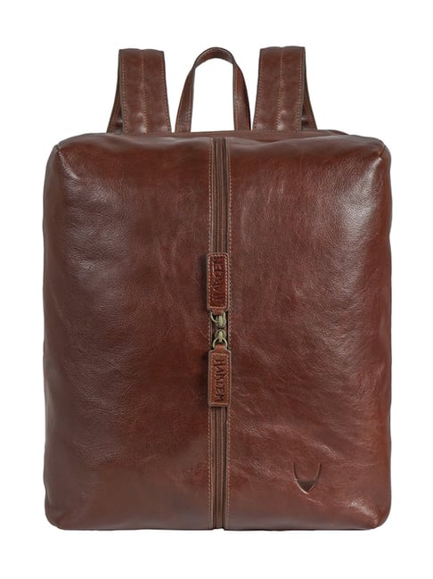 Hidesign Dark Brown HARLEM Leather Backpack-picture-30