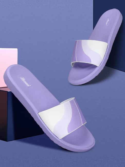 Paragon Women's Purple Slides-picture-22