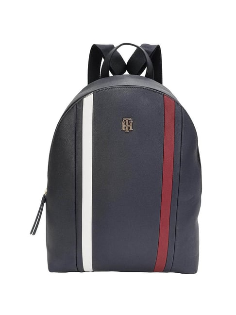 TOMMY HILFIGER Tommy Navy Stripes Large Backpack