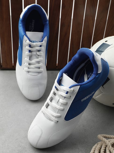 Liberty Men's White Football Shoes-picture-43