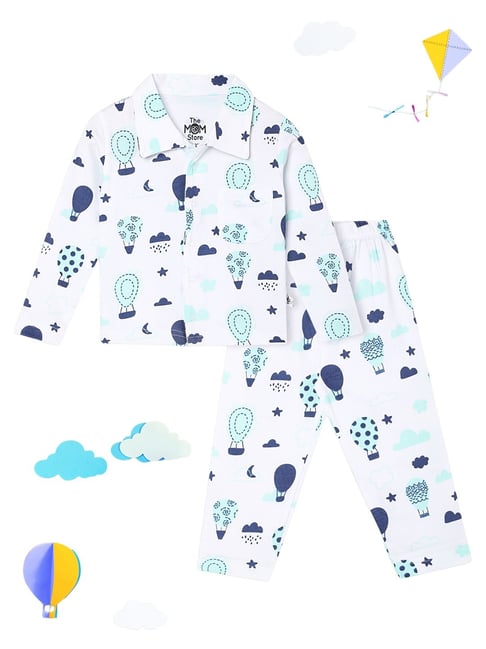 The Mom Store Multicolor Cotton Printed Romper