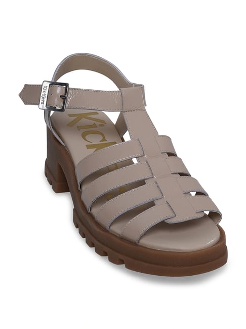 Kickers Women's KICK Herika-IN Pink Ankle Strap Sandals-picture-26