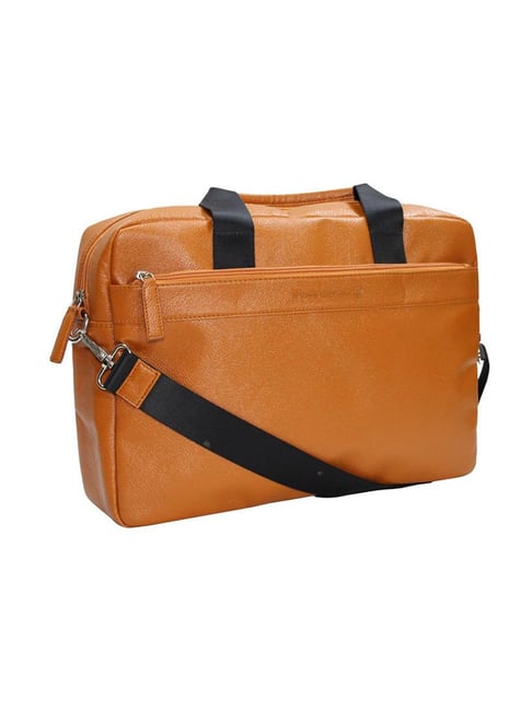 Swiss Military LOGAIN Brown Small Laptop Messenger Bag