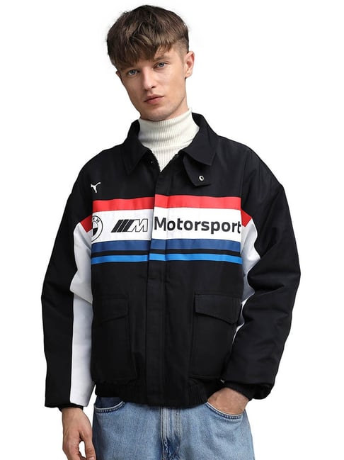 Puma Black BMW MMS Relaxed Fit Jacket-picture-39