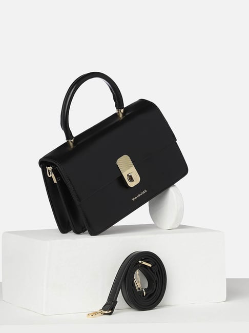 Van Heusen Black Satchel Handbag-picture-38