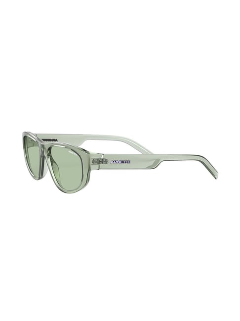 Arnette Men UV Protected Green Lens Irregular Sunglasses 0AN426926348254