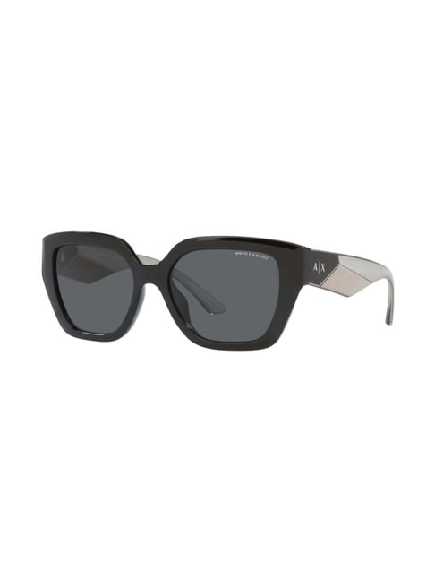 Armani Exchange Women UV Protected Grey Lens Rectangle Sunglasses - 0AX4125SU81588754-picture-22